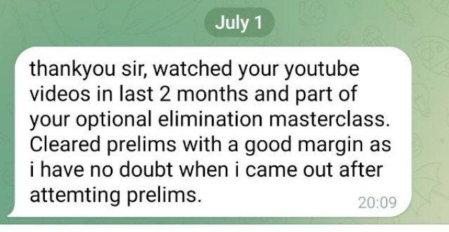 Laqshya batch student: weekly tests and Optima notes helped clear prelims