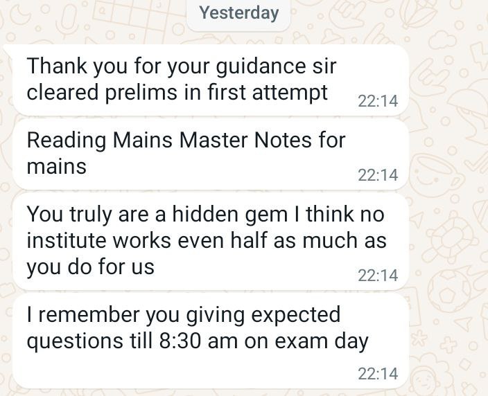 Student: cleared prelims, joining test series was the game changer, predicted questions reflected in exam