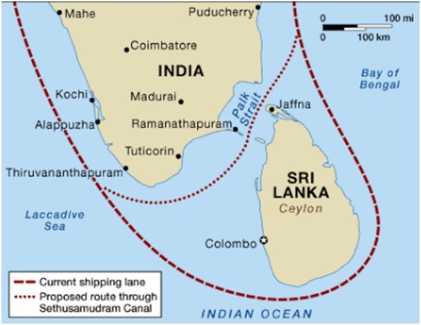 Palk Strait Mapping